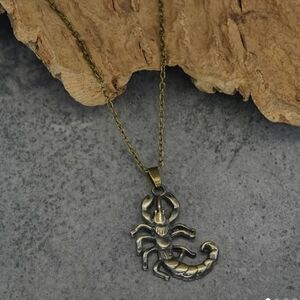 Men's scorpion necklace New b23
